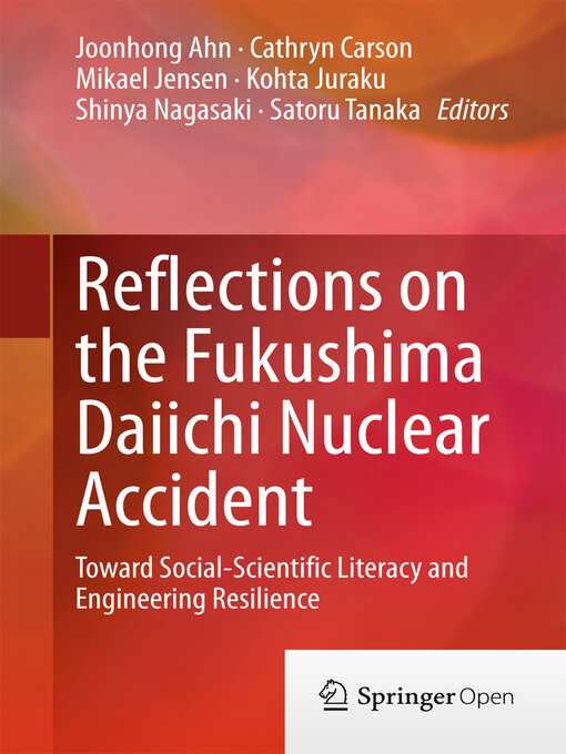 Title details for Reflections on the Fukushima Daiichi Nuclear Accident by Joonhong Ahn - Available